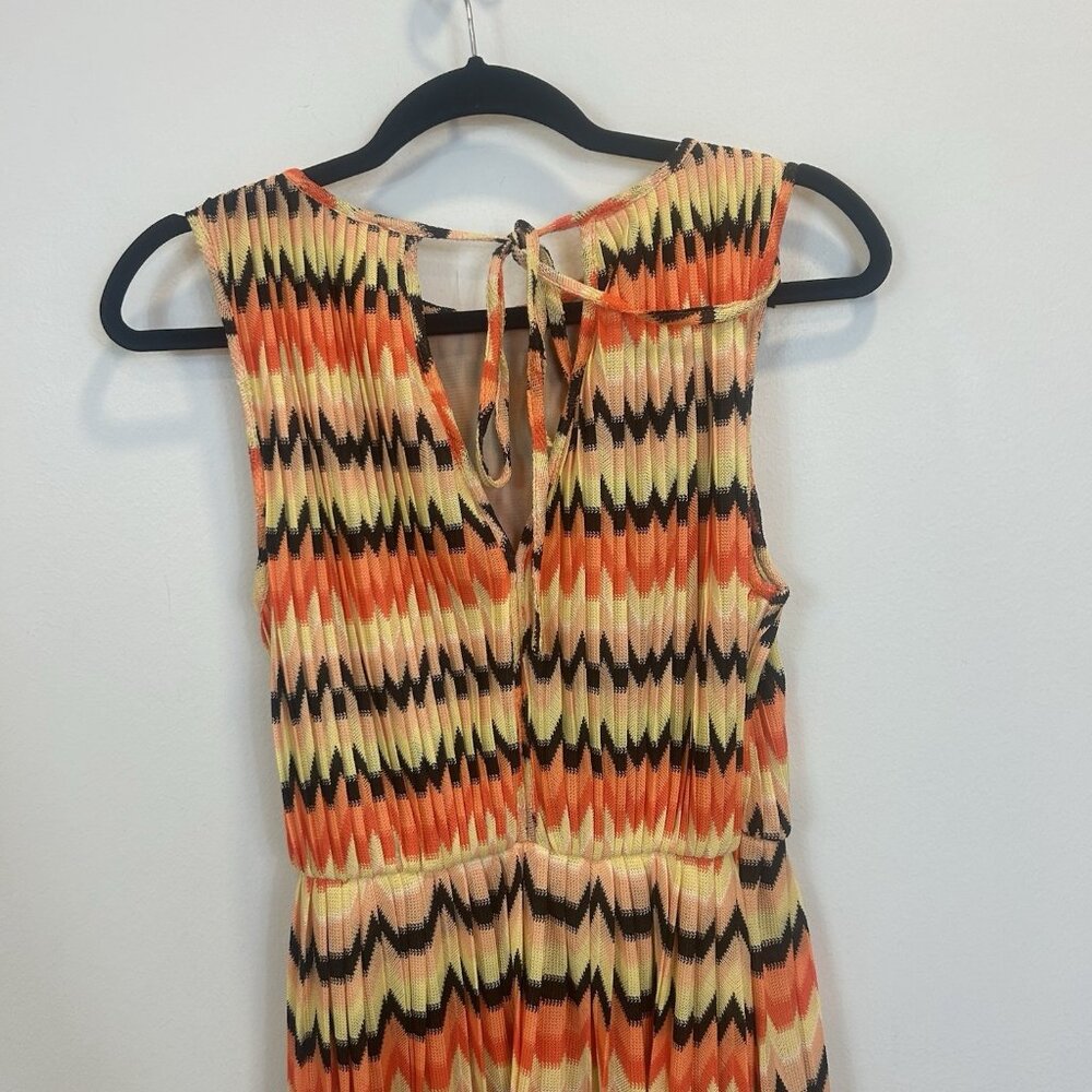 NWT SANCTUARY Small Crochet Mini Dress Flowy Multicolor Sleeveless - Picture 8 of 10